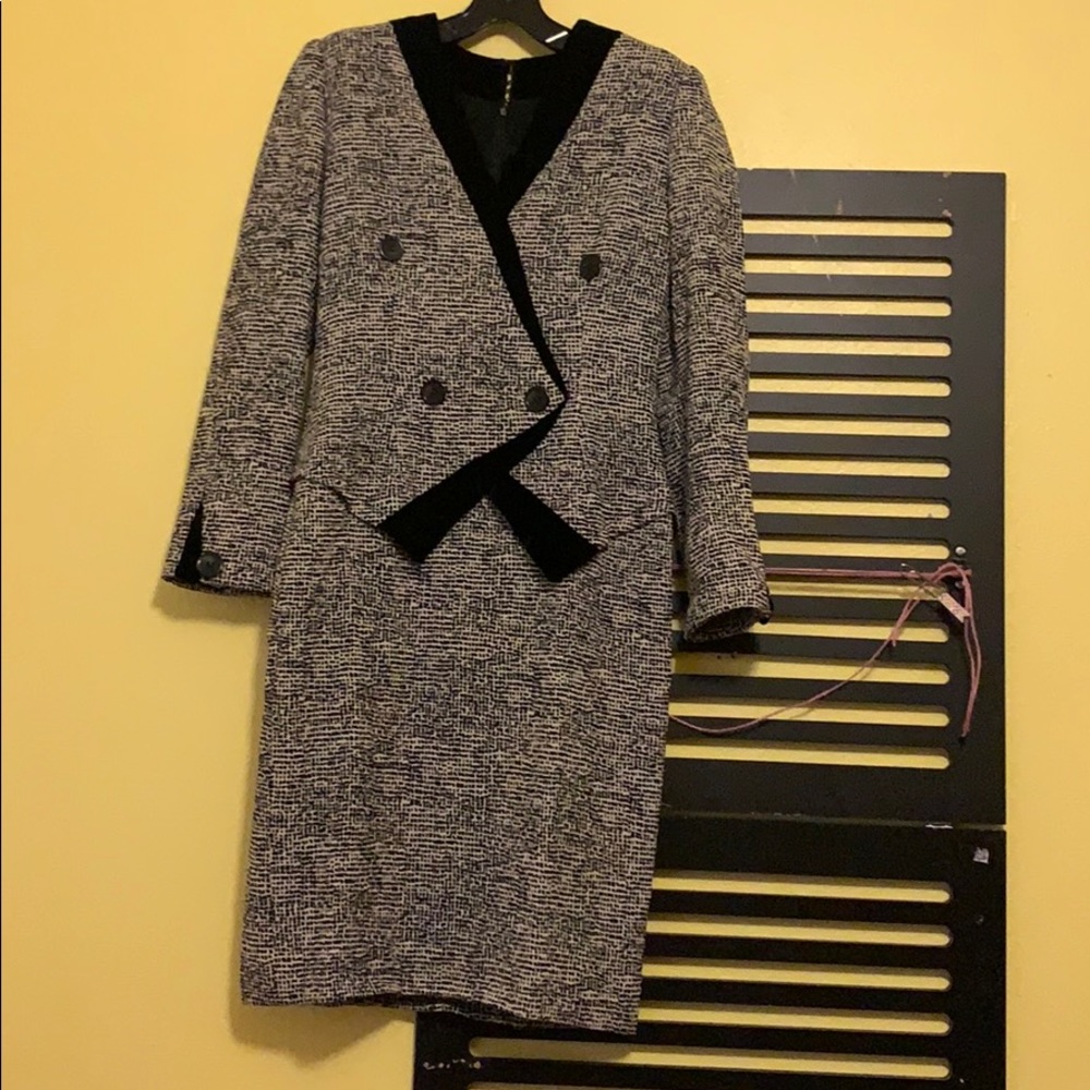 Vintage Bill Blass one-piece suit dress size 6/8